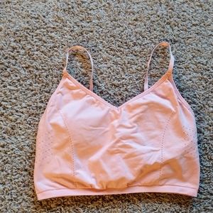 FABLETICS Peach Crop Top